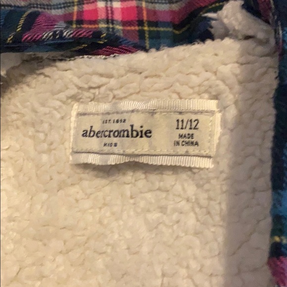 Abercrombie Kids Fleeced Flannel - Picture 2 of 3
